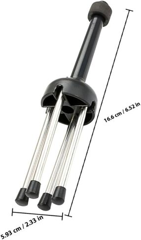 DECHOUS Portable Clarinet Stand Black Small Rack Flute Holder Wind Instrument Display Oboe Floor Rack for Music Accessories in Saudi Arabia