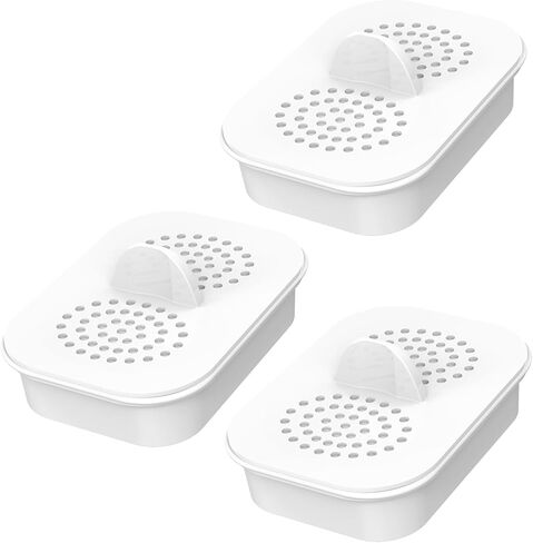 فلتر بديل لـ Nakii® NFP-100، 3 عبوات - يقلل من حمض بيرفلورو الأوكتانويك/PFOS، الكلور، يدوم 3 أشهر أو 150 جالون، تنقية مياه ممتازة، متوافق مع أباريق Nakii® in Kuwait