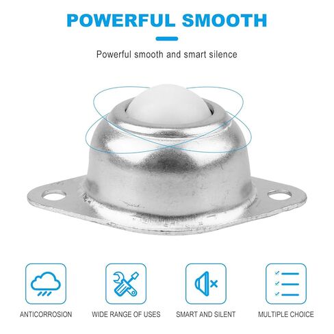 minkissy 7pcs Nylon Ball Caster Wheels 360 Degree Swivel Chair Replacement Casters with Screws and Screwdriver for Office Chairs and Robots in Saudi Arabia