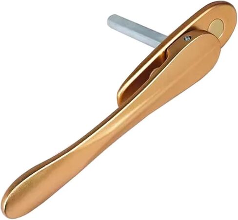 رقيقة نمط البلاستيك الصلب نافذة مقبض قفل انزلاق سبائك الألومنيوم مقبض الباب الترباس الأثاث سحب الأجهزة جزء (ب) in Kuwait