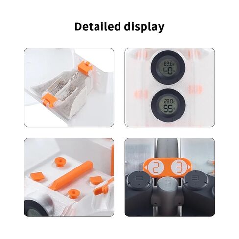 Filament Spool Enclosure AMS Lite Compatible for Bambu Lab A1/A1 Mini Filament Dryer for A1/MINI Bambu A1 AMS Lite Dryer Box in Saudi Arabia