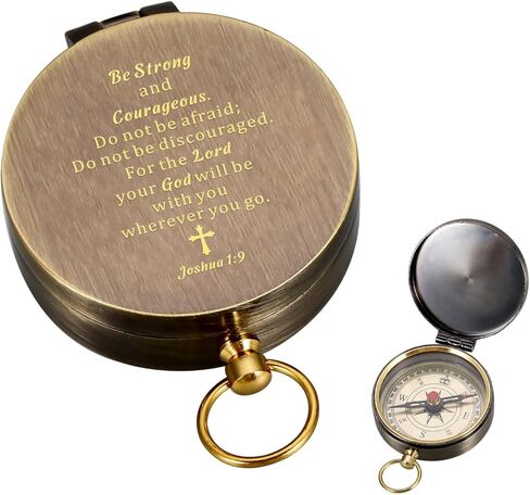 Baptism Gifts for Boys, Confirmation Gifts for Teenage Boys, Easter Basket Stuffers, Religious Compass Gift for Men, Catholic Confirmation First Communion Gift for Boy, Graduation Birthday Present in Saudi Arabia