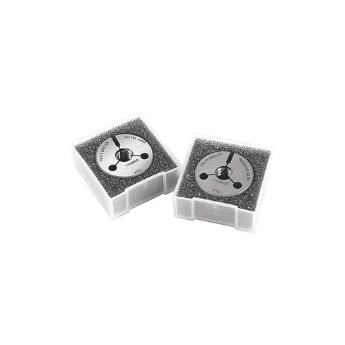 مجموعة قياس الخيوط القياسية Vermont Gage 361117550 Go/NoGo، الفئة X، ASME B1.2، حلقة 2A، حجم خيط UNC 8-32، مقبض 1T in Saudi Arabia