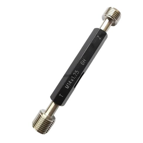 Screw Thread Plug Gauge Right Hand 6h Thread Plug Gauge M14 Metric Fine Internal Thread Plug gage M14X2 M14X1.5 M14X1.25 M14X1 M14X0.75 M14X0.5(M14X1.5 6H) in Saudi Arabia