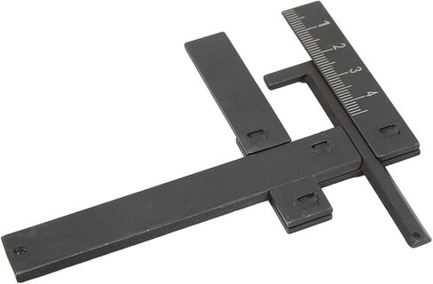 Carb Float Level Gauge Metric Display 0‑40mm Steel Construction, Fits Fit for, Measure Float Level Height, Suitable for Motorcycle Enthusiasts in Saudi Arabia