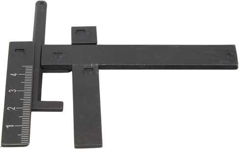 Carb Float Level Gauge Metric Display 0‑40mm Steel Construction, Fits Fit for, Measure Float Level Height, Suitable for Motorcycle Enthusiasts in Saudi Arabia
