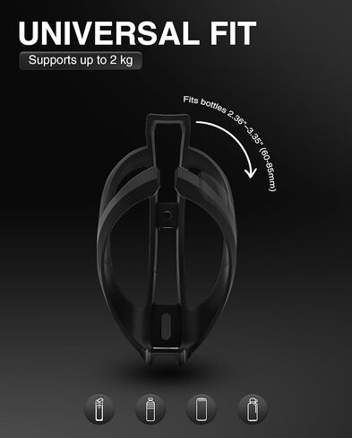 حامل زجاجة مياه متوافق مع Ninebot من Segway MAX G3 E3 E3 Pro ZT3 Pro F3 F3Pro KickScooter، سكوتر خفيف الوزن حامل أكواب المياه وأقفاص زجاجات المياه الملحقات الأصلية in Kuwait