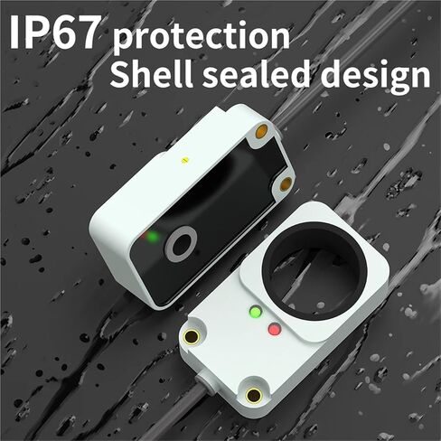 Ring Inductive Proximity Sensor Switch, 10-30V DC NPN PNP 3/30mm Screw Steel Ball Metal Drop Detection, 1pc(8MM NPN NO) in Saudi Arabia