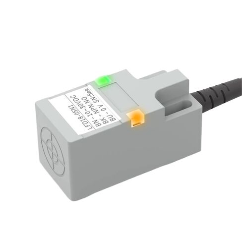 مفتاح مستشعر القرب الحثي، SN04 مسافة استشعار المصباح المزدوج 5 مم IP67 10-30VDC 3-Wire NPN PNP، 1 قطعة (5 مم DC3-wire PNP NC) in Kuwait