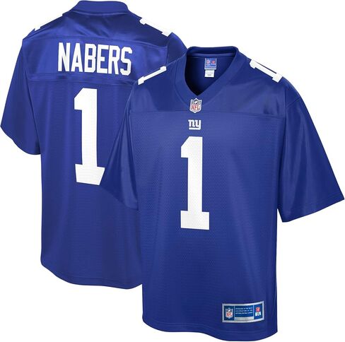 قميص فريق NFL PRO LINE للرجال Malik Nabers Royal New York Giants in Saudi Arabia