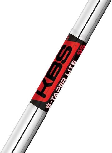 مجموعة أعمدة حديدية جديدة KBS $-Taper Lite Chrome .370 بوصة عادية/قاسية/X-Stiff Flex in Kuwait