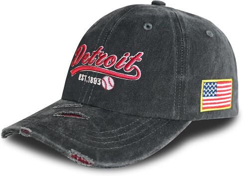 Vintage Washed 3D Embroidered Baseball Caps for Men Women Teenager, Soft Cotton Hat Adjustable Classic Dad Hats in Saudi Arabia