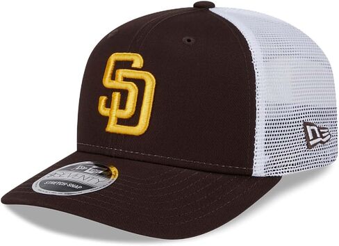 قبعة سان دييغو بادريس تراكر 9Seventy Snapback قابلة للتعديل باللون البني in Saudi Arabia