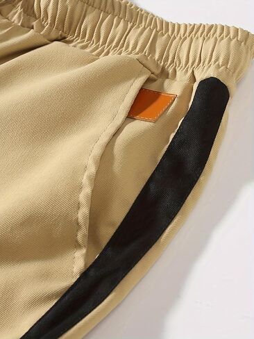 Men's Casual Work Pants Jogging Pants - Drawstring Chino Pants Hiking Outdoor Diagonal Jogging Pants in Saudi Arabia
