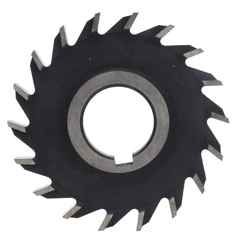 Straight Tooth Milling Cutter, High Speed Steel Disk Gear Cutters, High Temperature Quenching, 100x12 Specification, Smooth Cutting Edges, Fine Punching for Precision Machining in Kuwait
