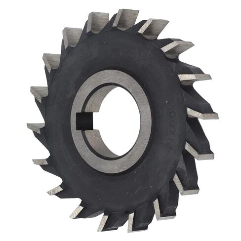 Straight Tooth Milling Cutter, High Speed Steel Disk Gear Cutters, High Temperature Quenching, 100x12 Specification, Smooth Cutting Edges, Fine Punching for Precision Machining in Kuwait