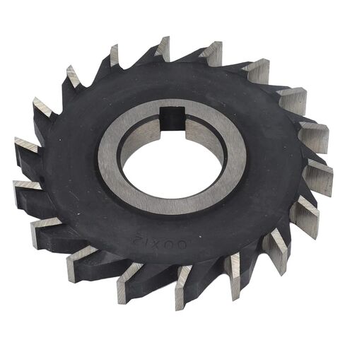 Straight Tooth Milling Cutter, High Speed Steel Disk Gear Cutters, High Temperature Quenching, 100x12 Specification, Smooth Cutting Edges, Fine Punching for Precision Machining in Kuwait