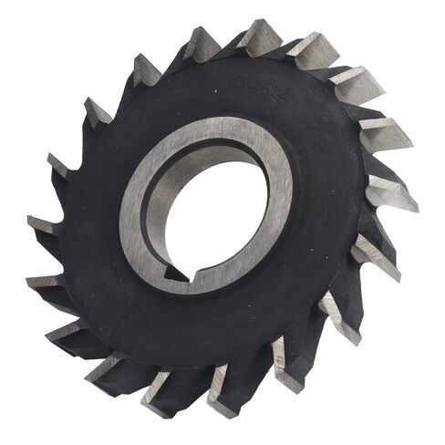 Straight Tooth Milling Cutter, High Speed Steel Disk Gear Cutters, High Temperature Quenching, 100x12 Specification, Smooth Cutting Edges, Fine Punching for Precision Machining in Kuwait
