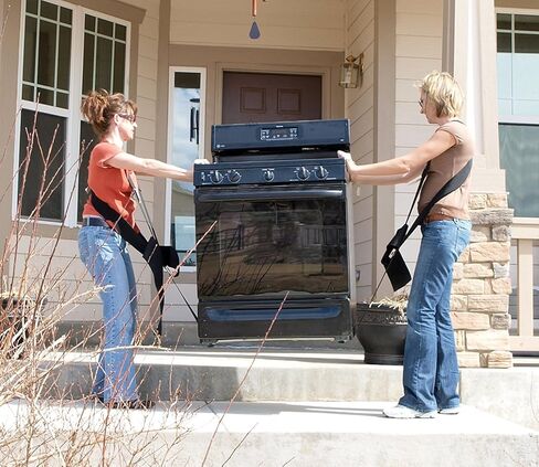 Shoulder Dolly 2-Person Lifting and Moving System - Easily Move, Lift, Carry, And Secure Furniture, Appliances, Heavy Objects Without Back Pain! Straps and Harnesses for 2 Movers (Pack of 2) in Kuwait