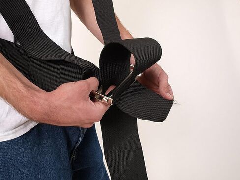 Shoulder Dolly 2-Person Lifting and Moving System - Easily Move, Lift, Carry, And Secure Furniture, Appliances, Heavy Objects Without Back Pain! Straps and Harnesses for 2 Movers (Pack of 2) in Kuwait