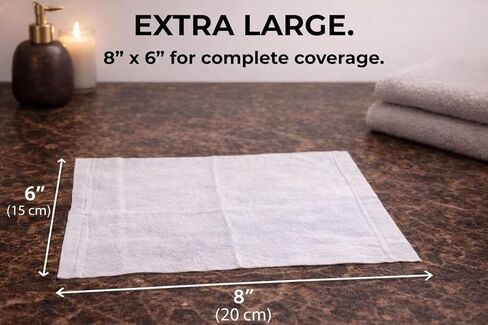 2026 RearGuard Pocket-Size Discreet Wet Toilet Paper Wipes for Men - Extra Large Surface, Great for Open Office or Travel, Unscented, Gentle, Alcohol-Free, Dispersible - 6 Packs of 6 (Total 36 Wipes) in Saudi Arabia