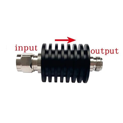 30W N-Type attenuator DC-3GHz/4GHz Male to Female coaxial Power Connector 50 ohms(20db,3G) in Saudi Arabia