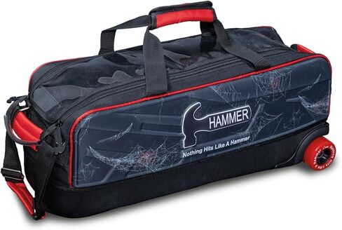 Hammer Black Widow Triple Tote Bowling Bag - Special Edition in Saudi Arabia