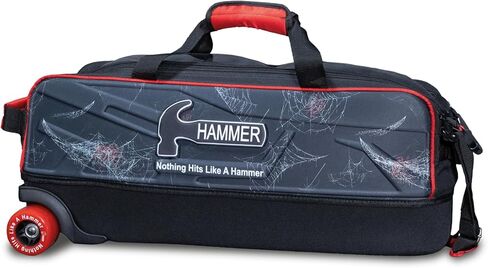 Hammer Black Widow Triple Tote Bowling Bag - Special Edition in Saudi Arabia