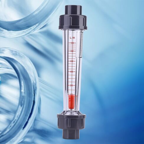 Peak Flow Meter Rotameters Plastic Plastic Tube Type Adult 100 1000L H Water Flow Meter Flowmeter Lzs 15 in Saudi Arabia