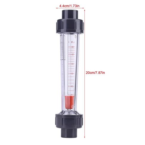 Peak Flow Meter Rotameters Plastic Plastic Tube Type Adult 100 1000L H Water Flow Meter Flowmeter Lzs 15 in Saudi Arabia