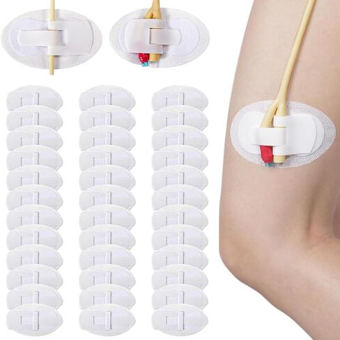 12 Pcs Foley Catheter Stabilization Device, Urinary Leg Bag Catheter Tube Holder Catheter Supplies for PEG/G/Feeding Tube Holder Accessories, Adhesive Catheter Urinary Leg Bags Holder in Saudi Arabia