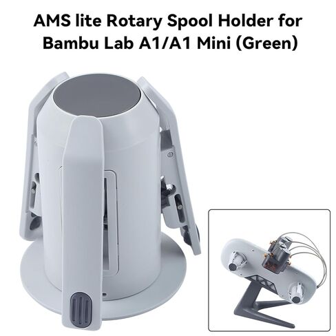 Immdinogo Rotary Spool Holder Replacement(Green) for BambuLab A1/ A1 Mini AMS lite: Used to Support and Hold Filament Spools - Ensured Smooth Consumables Feeding 3D Printer Accessories in Saudi Arabia