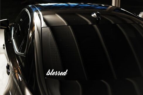 ملصق من الفينيل مقطوع بالقالب مقاس 8 بوصات HQ BlackListed JDM KDM - رائع لأي سطح أملس تقريبًا - متين لمدة تصل إلى 6 سنوات خارج الأبواب in Kuwait