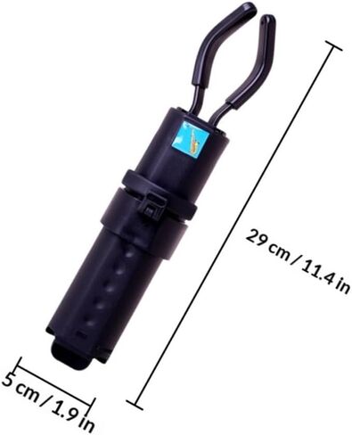 Homoyoyo طوي ألتو الساكسفون حامل حامل الساكسفون المحمولة مع قاعدة سوداء لتخزين وعرض الآلات الموسيقية in Kuwait