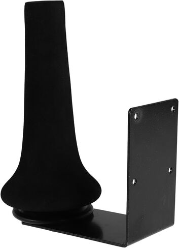 ibasenice Saxophone and Flute Storage Hanger Wall Mount with Flat Tube and Straight Tube Hooks, Clarinet Display Rack Instrument Stand Accessory with Screws for Home Music Room in Saudi Arabia