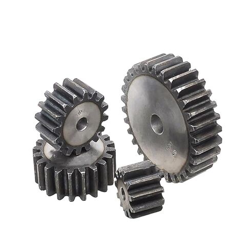 Steel Heavy Duty Motor Pinion Gear 1pcs 4 Mod Spur Gear 10/11/12/13/14/15/16/17/18/19/20 Teeth Thickness 35mm 4M Carbon Steel Transmission Pinion(18 Teeth OD 80mm) in Saudi Arabia