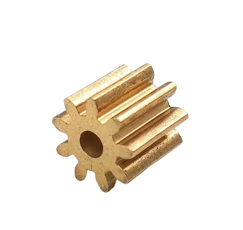 Steel Heavy Duty Motor Pinion Gear 1pcs 9T 1M Copper Gear Module 1.0 9 Teeth Diameter 11mm Inner Hole 3.1mm Mini Pinion 93B Cog Wheels in Saudi Arabia