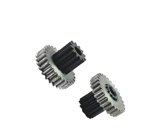Steel Heavy Duty Motor Pinion Gear 2pcs Precision 0.5M 12T 26T 3MM Double Metal Gear in Saudi Arabia