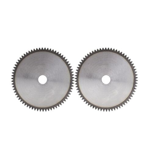 Steel Heavy Duty Motor Pinion Gear Process Hole 16mm Flat Gear 2M 61-68T High-Frequency Teeth Metal Low Carbon Steel(68 Teeth) in Saudi Arabia