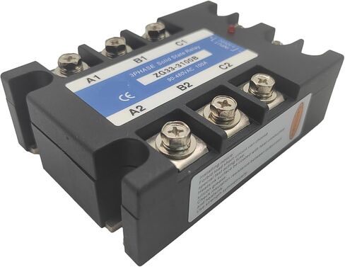 Solid State Relay 100A Three Phases 90-480VAC Voltage SSR 3-32V DC Control AC (ZG33-3100B) in Saudi Arabia