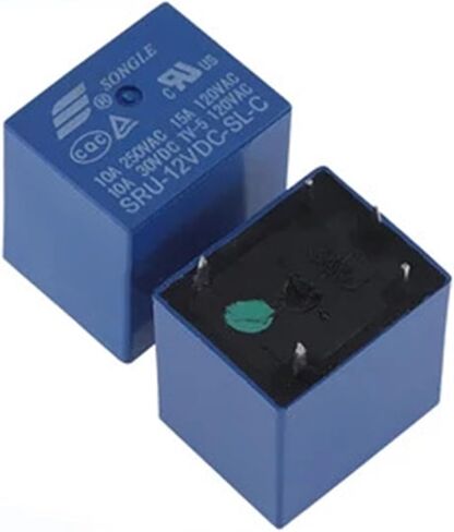 5pcs Relay SRU-05VDC-SL-C SRU-12VDC-SL-C SRU-24VDC-SL-C SRU-05VDC-SL-A 5V 12V 24V 250VAC 5PIN 4PIN Relays Relais (Size : SRU-12VDC-SL-C 5PIN) in Saudi Arabia