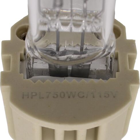 Jaspertronics HPL 750W 115V+ 300HR Stage & Studio Lamp HPL-750/115V+، JS115V-750WC - 1000675 - مدعوم من Ushio in Saudi Arabia