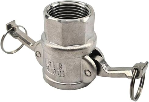 1 بوصة نوع D من الفولاذ المقاوم للصدأ Camlock - Cam X أنثى BSPP خيط البيرة ملحقات أدوات شريط تخمير المنزل in Saudi Arabia