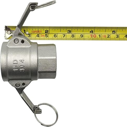 1 بوصة نوع D من الفولاذ المقاوم للصدأ Camlock - Cam X أنثى BSPP خيط البيرة ملحقات أدوات شريط تخمير المنزل in Saudi Arabia