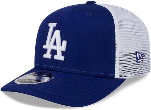 New Era Los Angeles Dodgers Trucker 9Seventy Snapback Adjustable Hat Blue in Saudi Arabia