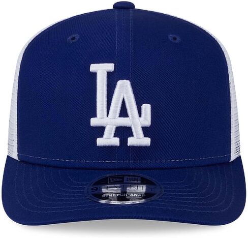 New Era Los Angeles Dodgers Trucker 9Seventy Snapback Adjustable Hat Blue in Saudi Arabia