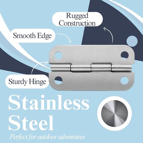 Cooler Hinges Replacement for Igloo Ice Chests - 3 Pack 316 Stainless Steel Cooler Hinge Kit for 25-165 Quart Coolers in Kuwait