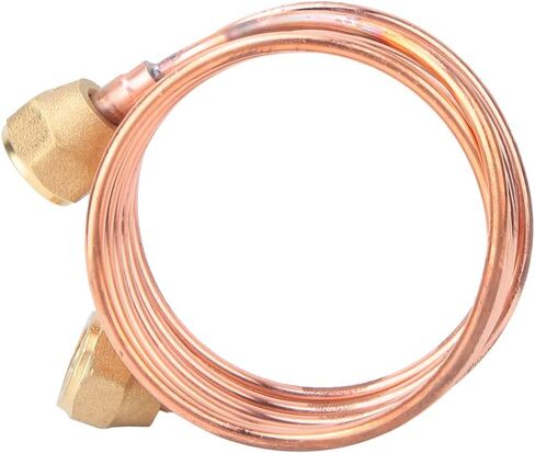 Copper Capillary Tubing, Soft Flexible Brass Connector 2.8mm G1/4 Precision Threads, Refrigeration Parts for Air Conditioning Systems in Saudi Arabia