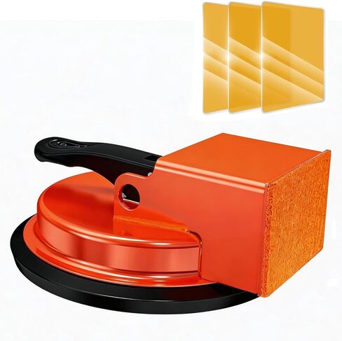 أداة تثبيت فجوة الأرضية، أداة إصلاح فجوة أرضية مصقولة شديدة التحمل، سعة تحميل تزيد عن 152 رطل، أداة فجوة الأرضيات لإصلاح الأرضيات المصنوعة من الفينيل والخشب، برتقالي، نموذج 5D in Kuwait