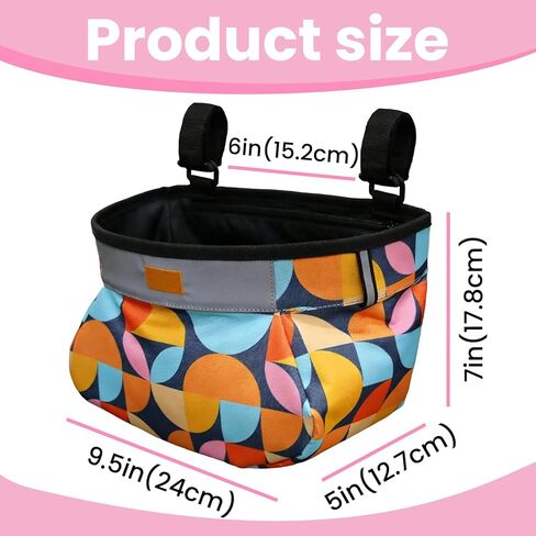 Bicycle Basket – Bike Basket – Front Frame Handlebar Bag – Waterproof Fabric Bike Basket in Saudi Arabia